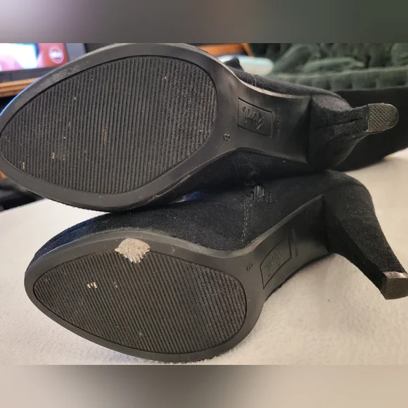 Fioni Elegant Black Over The Knee-High Women's Boots, Size 8, - Picture 8 of 11